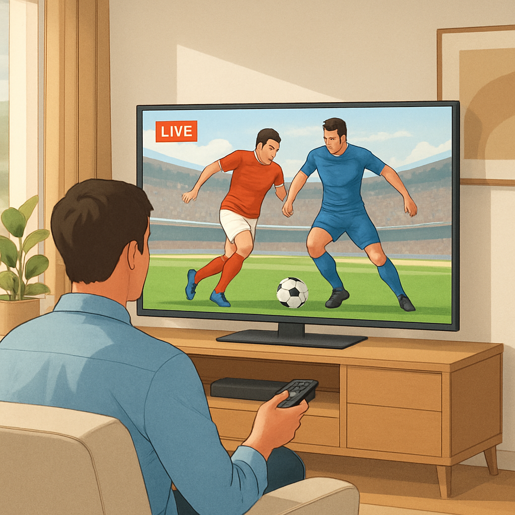 실시간 스포츠 중계 이미지