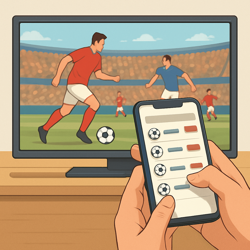 축구 스포츠중계 일정 시청 방법 이미지