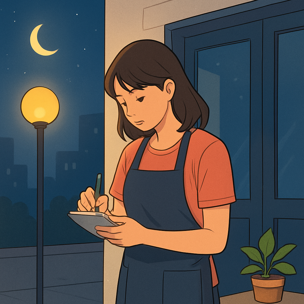 밤알바 안전 수칙 이미지