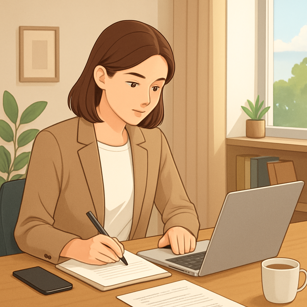 기사 작성 보조 업무 이미지