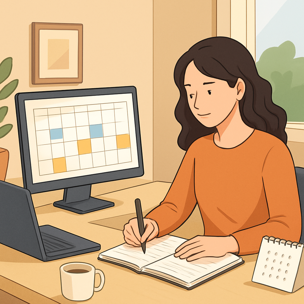 콘텐츠 일정으로 카카오톡 채널 팔로워 늘리기 팁 이미지