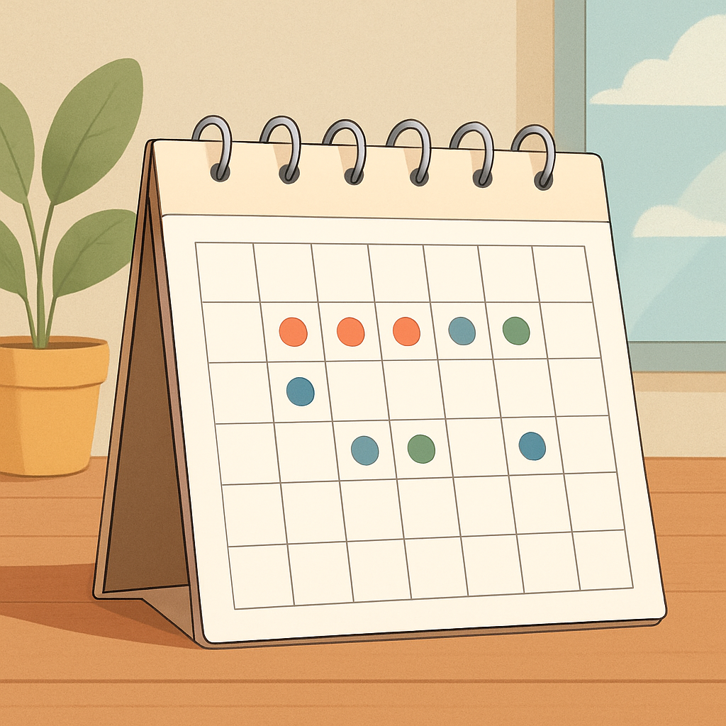 경기 일정표 이미지